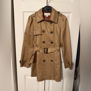 Forever 21 Women's Classic Belted Tan Trench